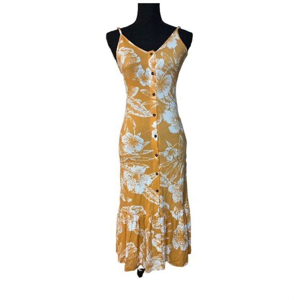 Roxy Seaside State Strappy Midi Dress - Picture 2 of 8